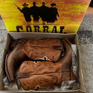 Corral cowgirl boots - Sierra Pull Up Choco